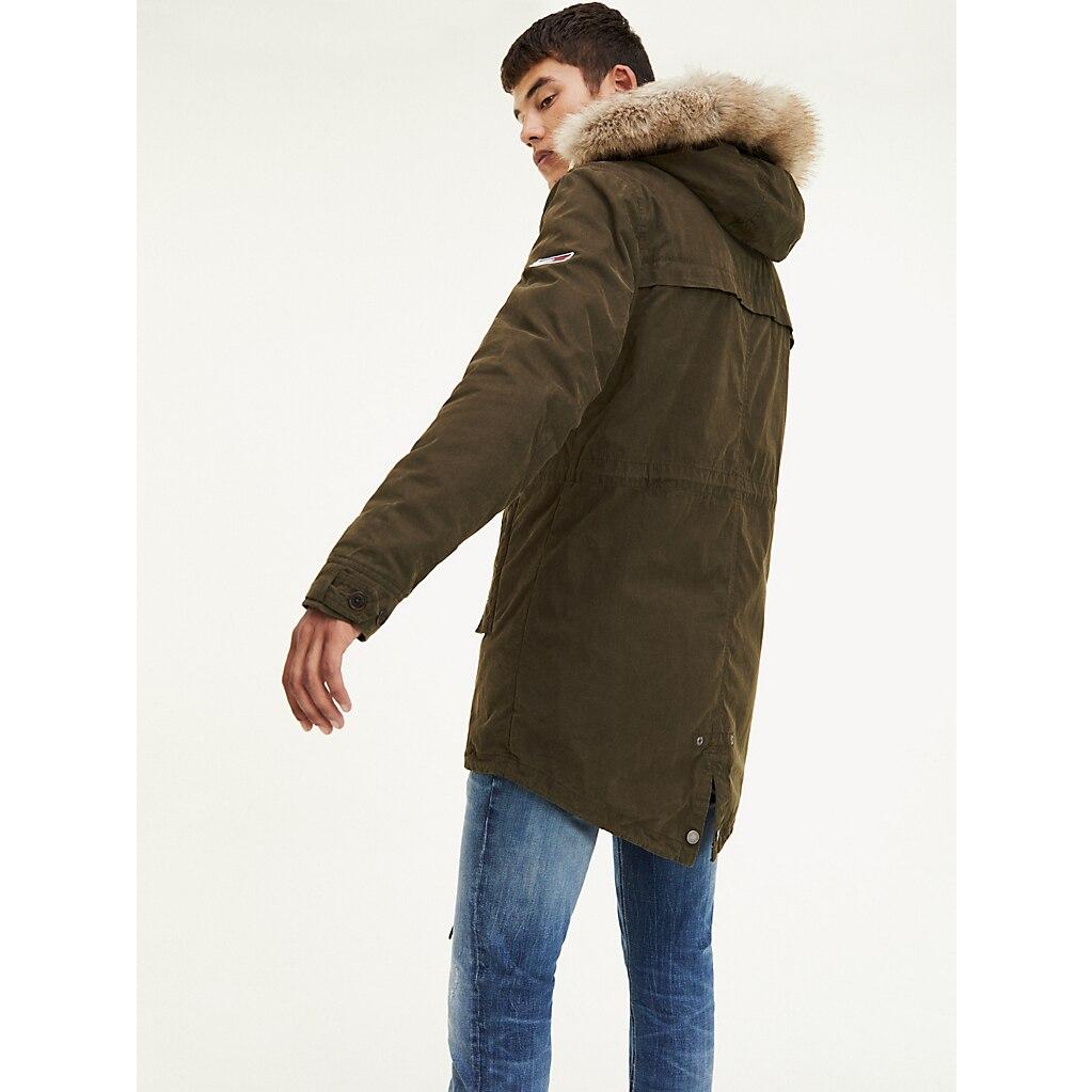 tommy hilfiger lined parka
