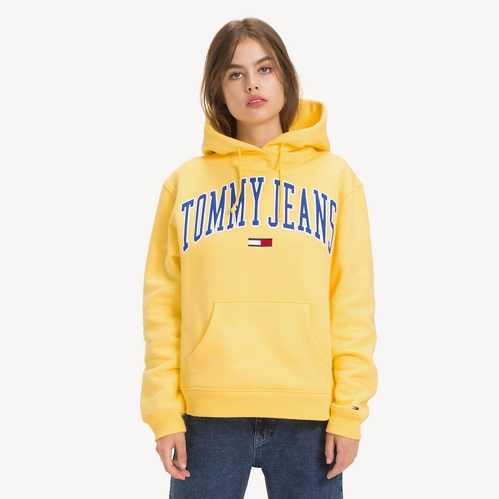 tommy jeans classic logo hoodie