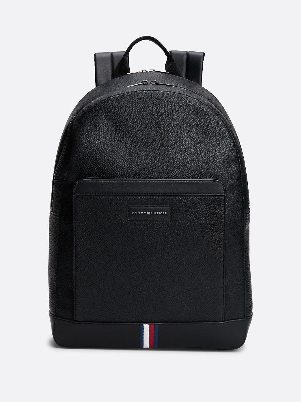 Tommy Hilfiger Sac A Dos Fin Sac À Dos Th Business Effet Grain Fin