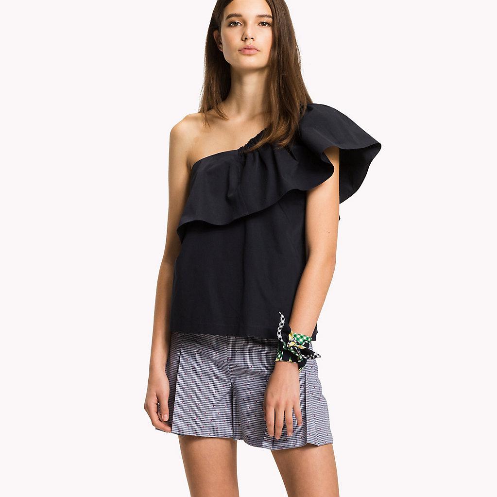 tommy hilfiger one shoulder top