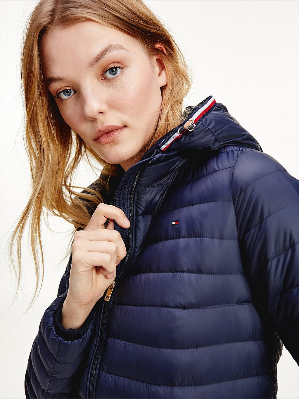 Tommy Hilfiger Synthetik Essential leichtgewichtiger, verstaubarer  Daunenmantel in Blau - Lyst