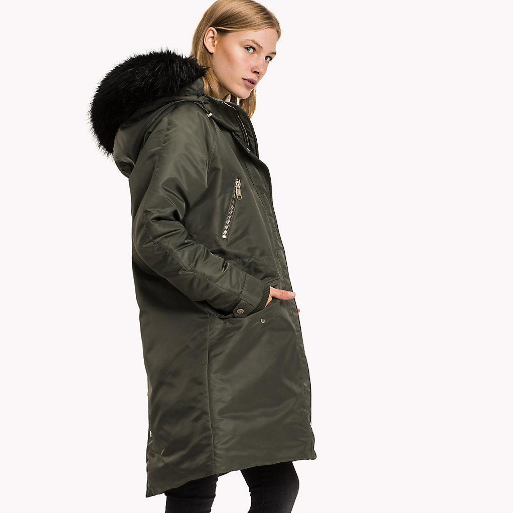 tommy hilfiger gigi hadid down parka