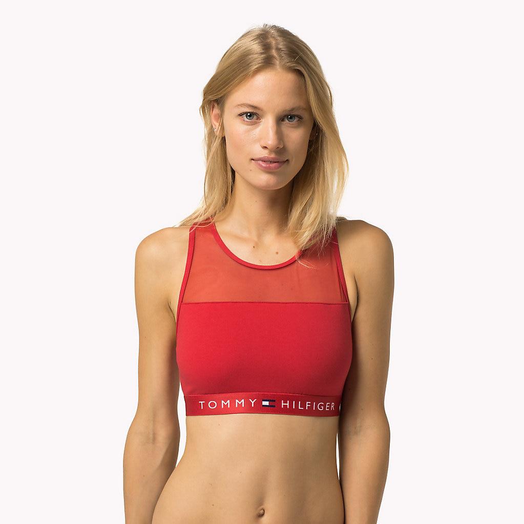 red tommy hilfiger bralette