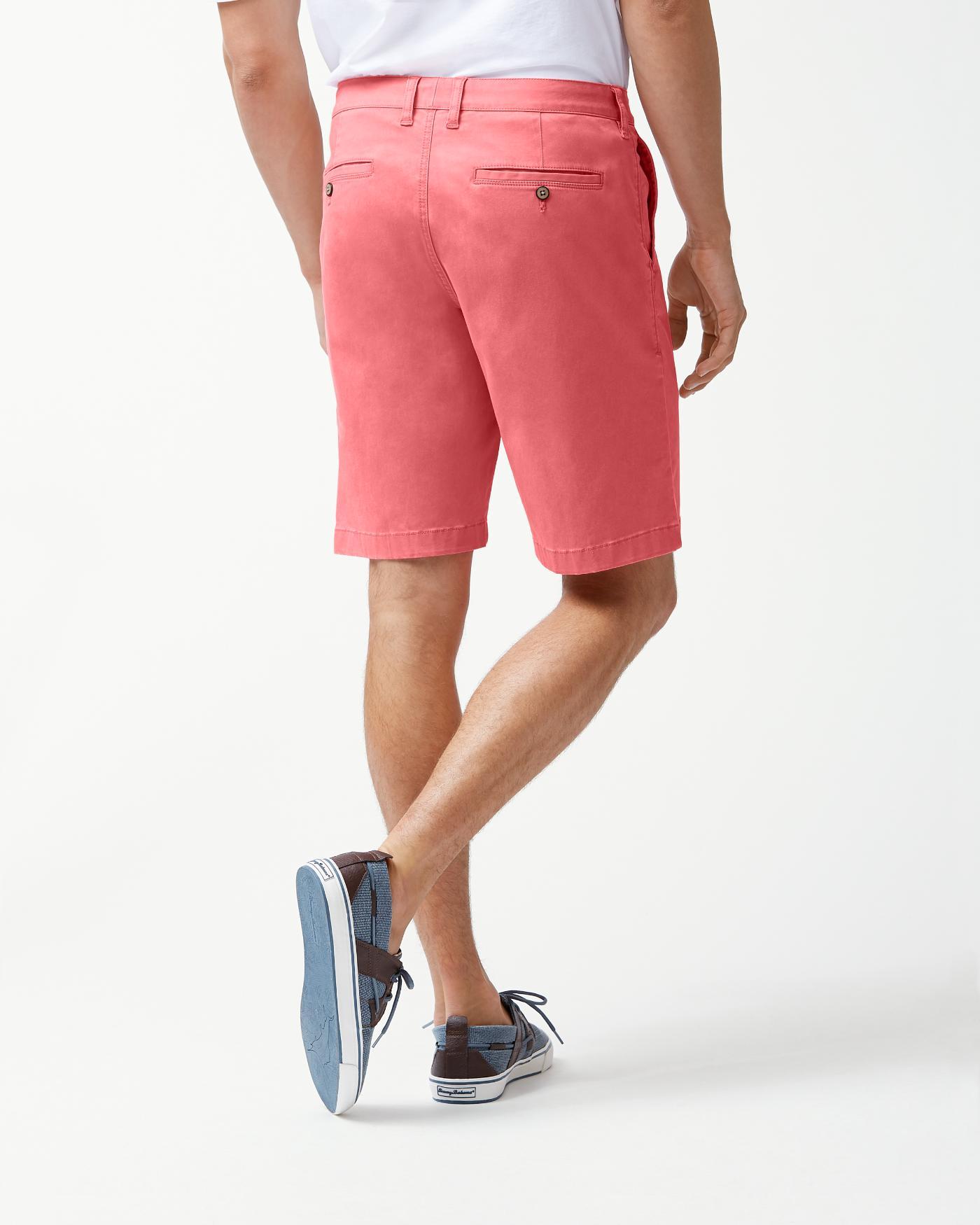 Tommy Bahama Cotton Boracay 10-inch Chino Shorts in Pink for Men - Lyst