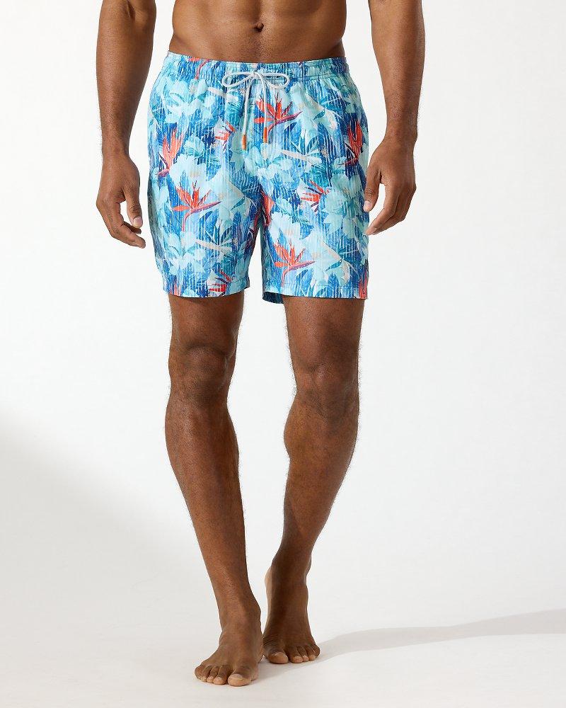 Tommy Bahama Naples Rainforest Bay 6inch Swim Trunks in Blue for Men