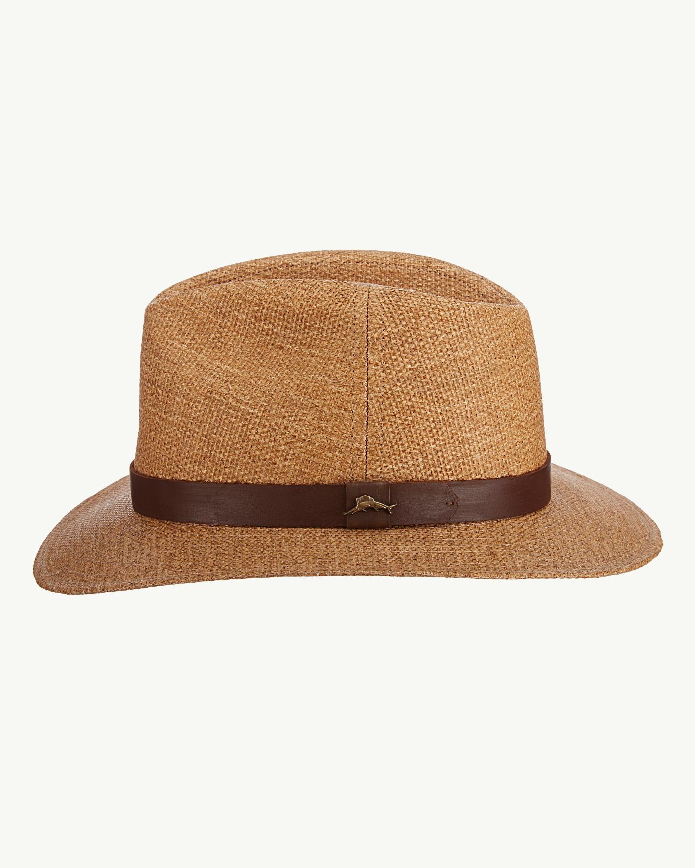 Tommy Bahama Matte Straw Safari Hat in 