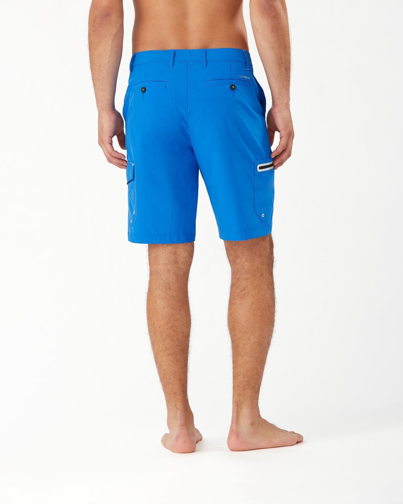 Tommy Bahama Synthetic Cayman Isles Cargo 10inch Hybrid Board Shorts in Blue for Men Lyst