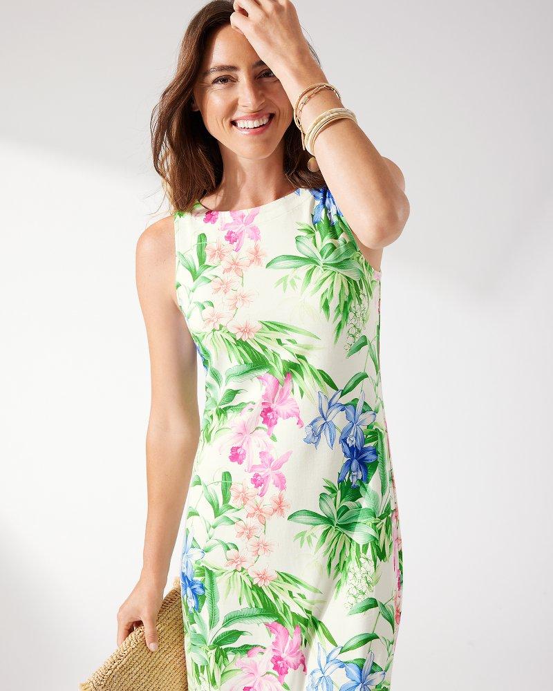Tommy Bahama Darcy Orchid Grove Sheath Dress in Green | Lyst