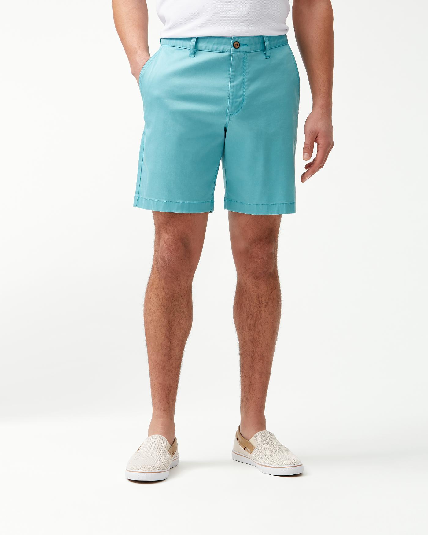 Tommy Bahama Cotton Boracay 8-inch Chino Shorts in Blue for Men - Lyst