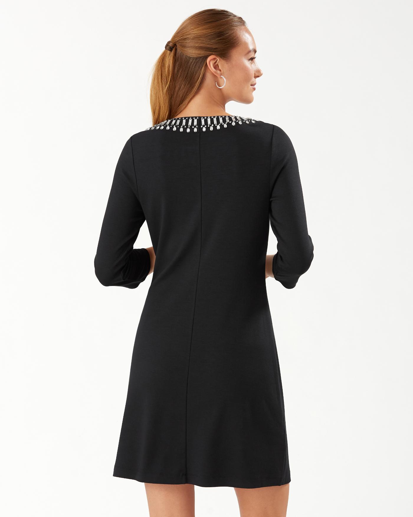 tommy bahama black dress