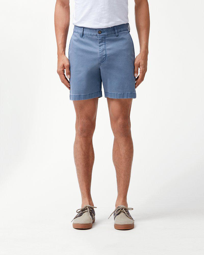 Tommy Bahama Cotton Boracay 6inch Chino Shorts in Chambray (Blue) for
