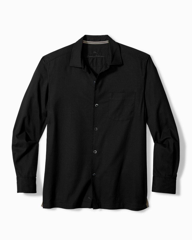 black twill shirt