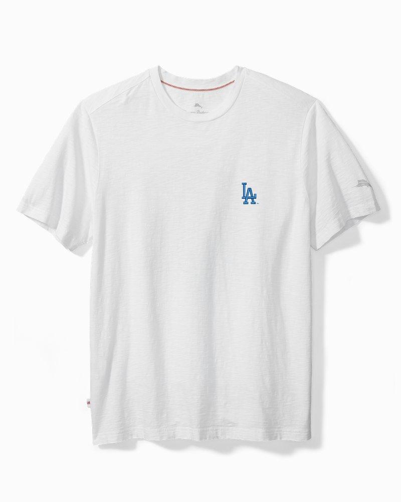 Tommy Bahama Men's Tommy Bahama White Los Angeles Dodgers Playa Ball T-Shirt