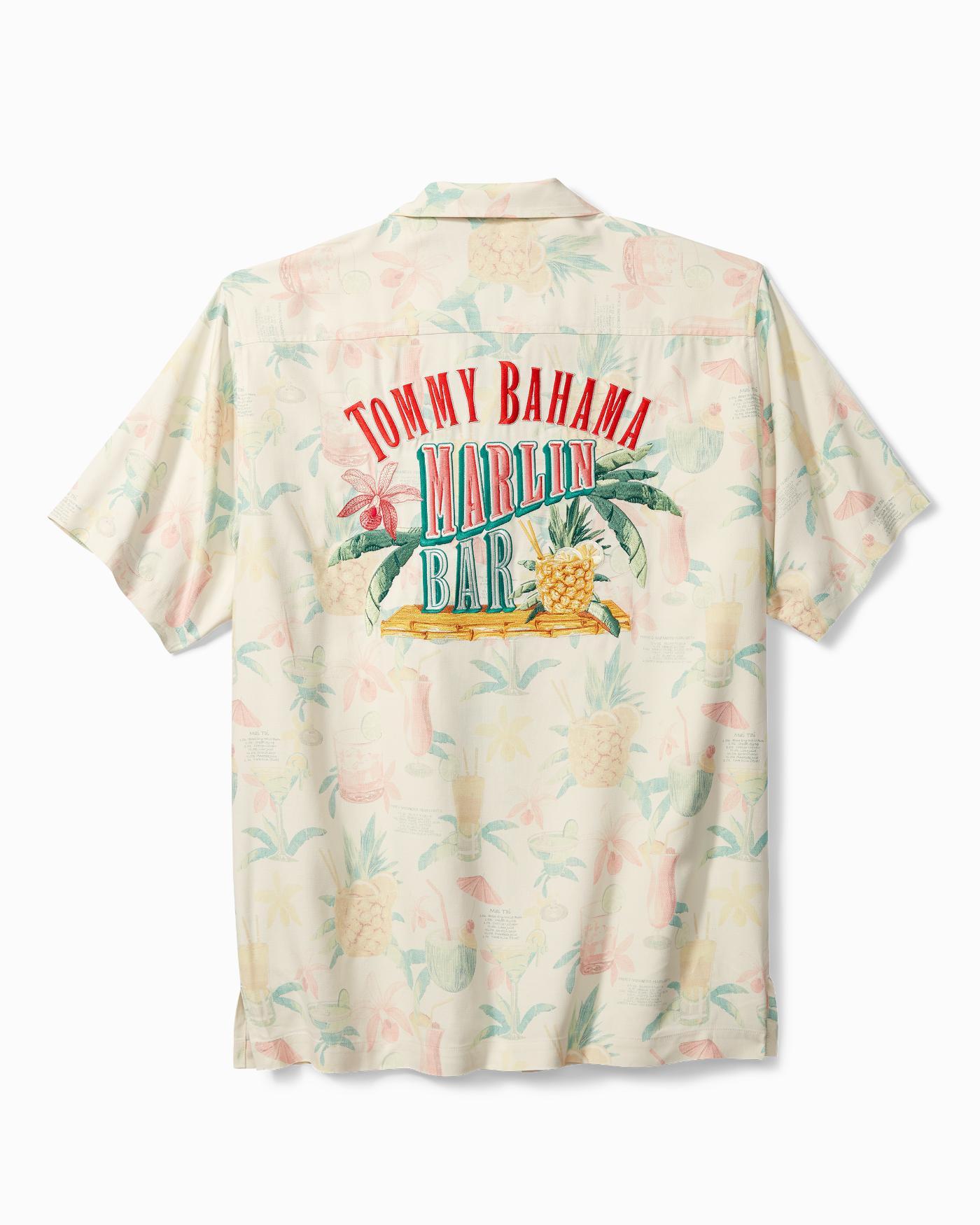 Tommy Bahama Silk Collector's Series Marlin Bar Camp Shirt for Men - Lyst