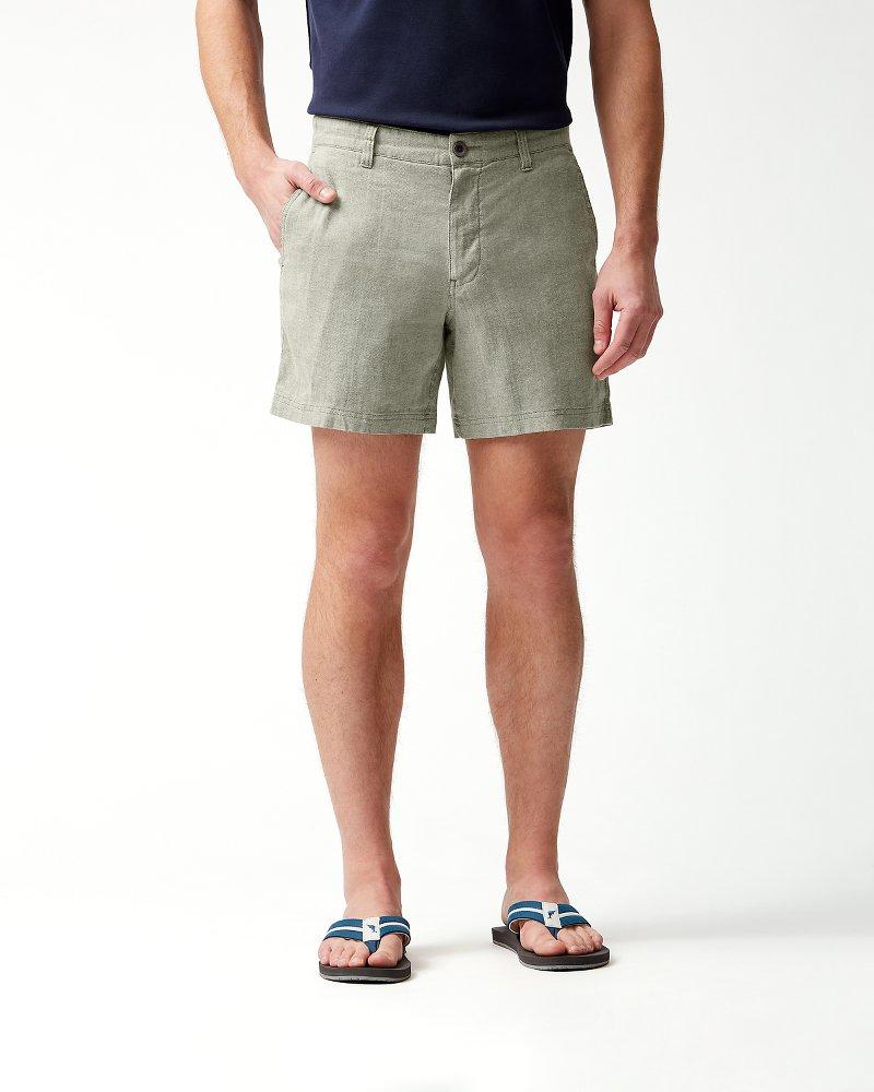 Tommy Bahama Beach Linen 6inch Shorts in Green for Men Lyst
