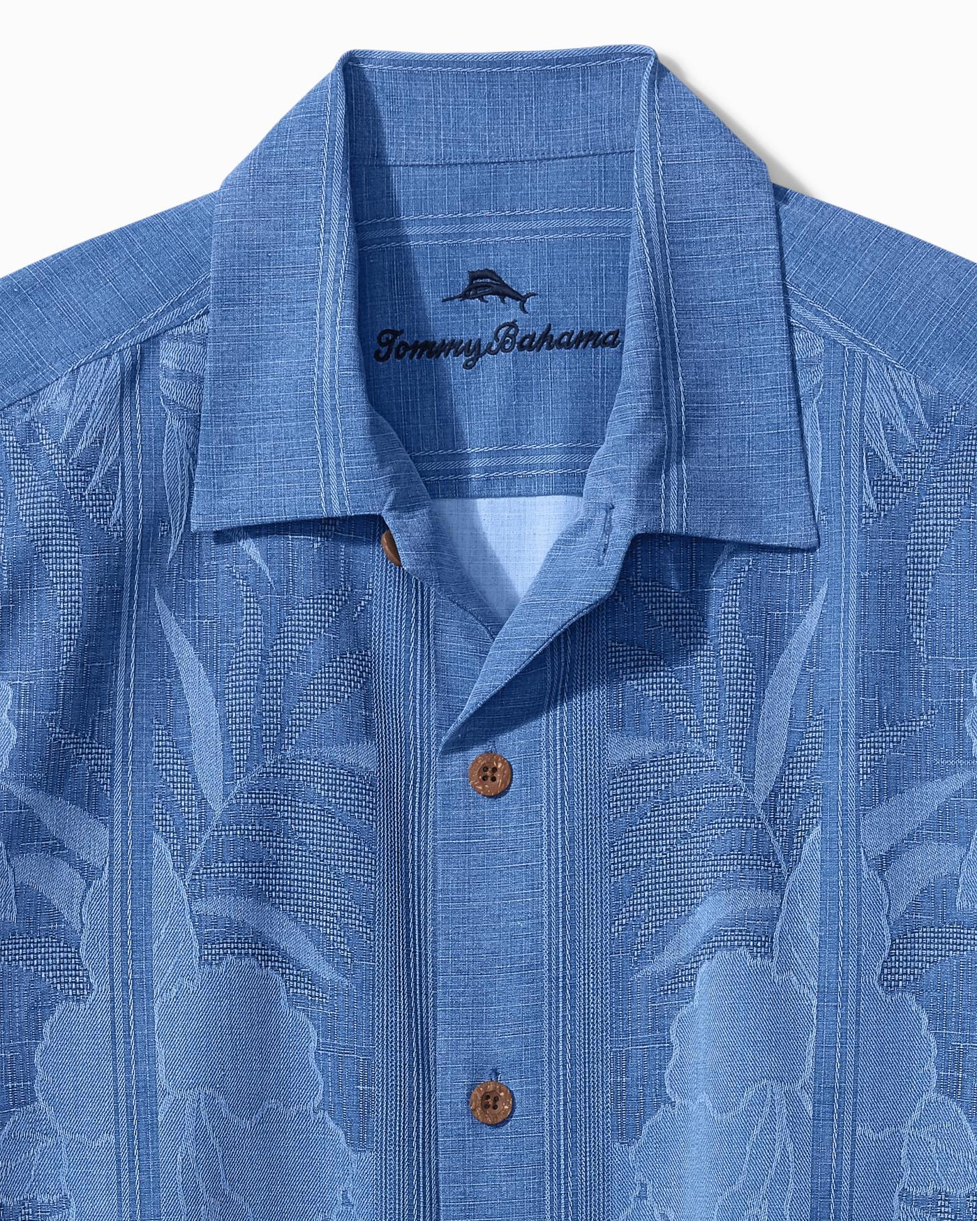 blue tommy bahama shirt