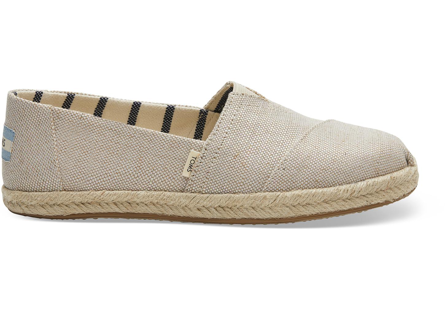 TOMS Pearlized Metallic Canvas Women's Espadrilles Save 41 Lyst