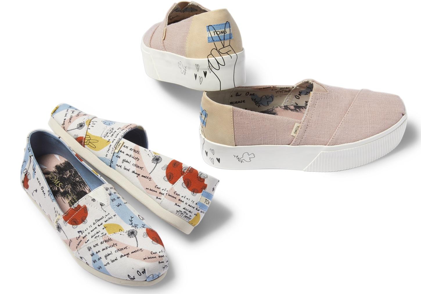 blue vintage canvas platform women's boardwalk classics venice collection