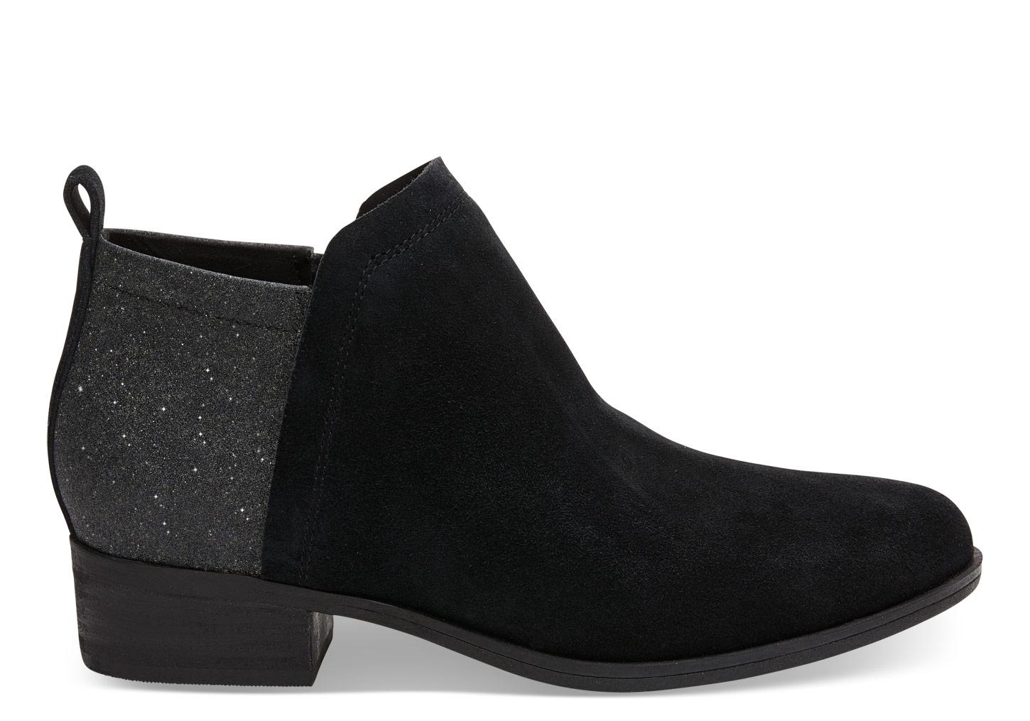 toms leather booties