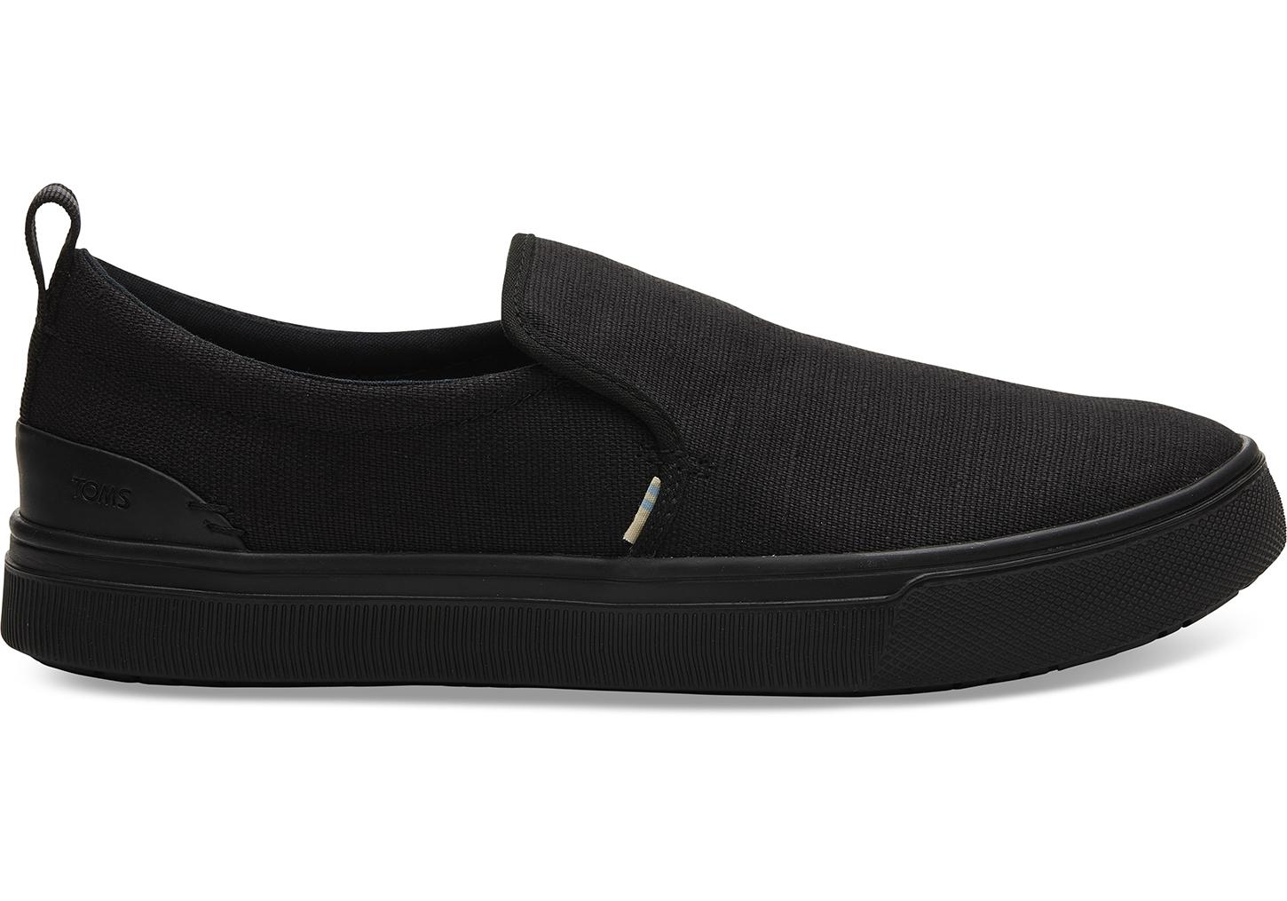 Schwarze Canvas Trvl Lite Slipper Für Schwarze Canvas Trvl Lite Slipper Für