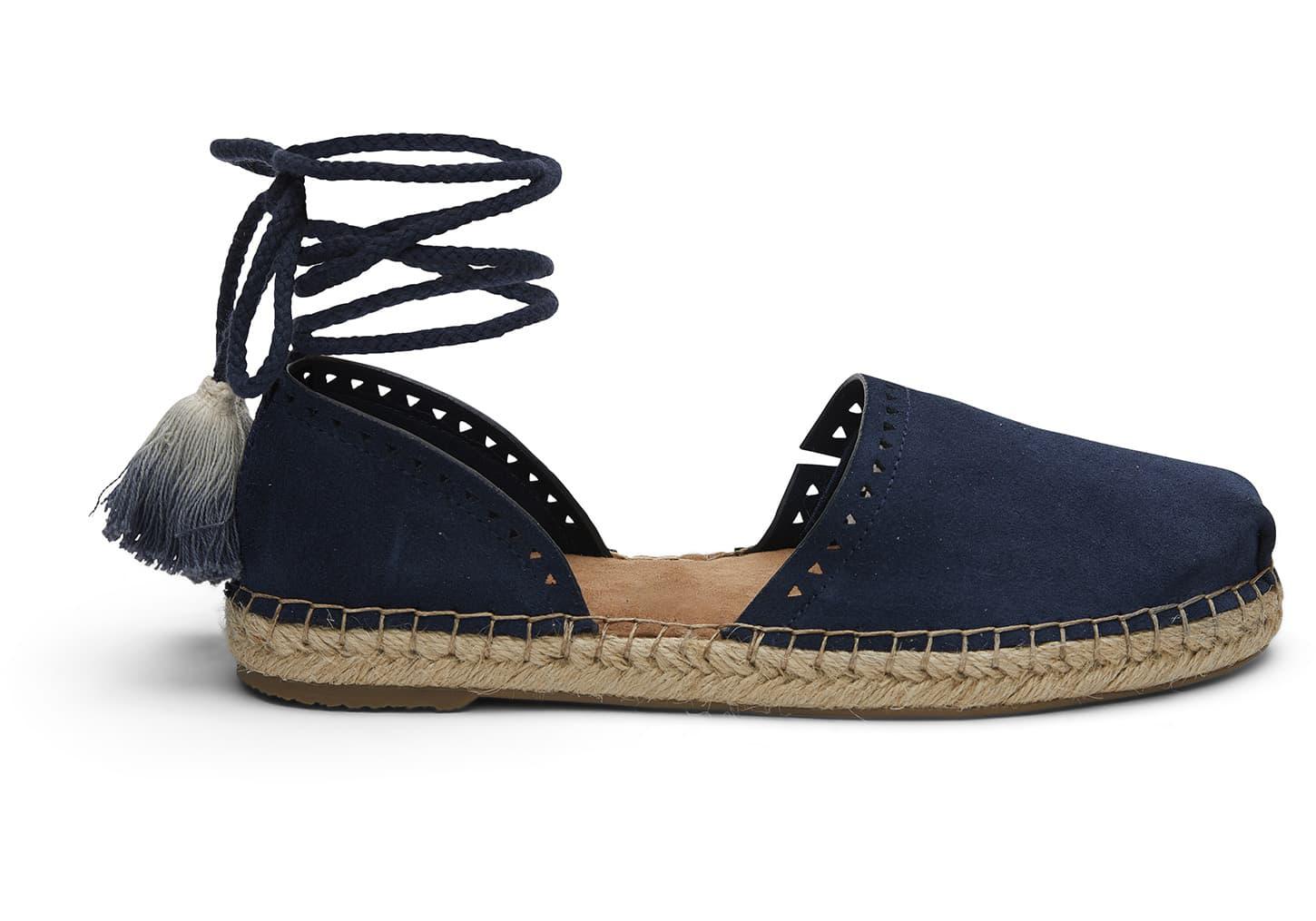 toms navy espadrilles