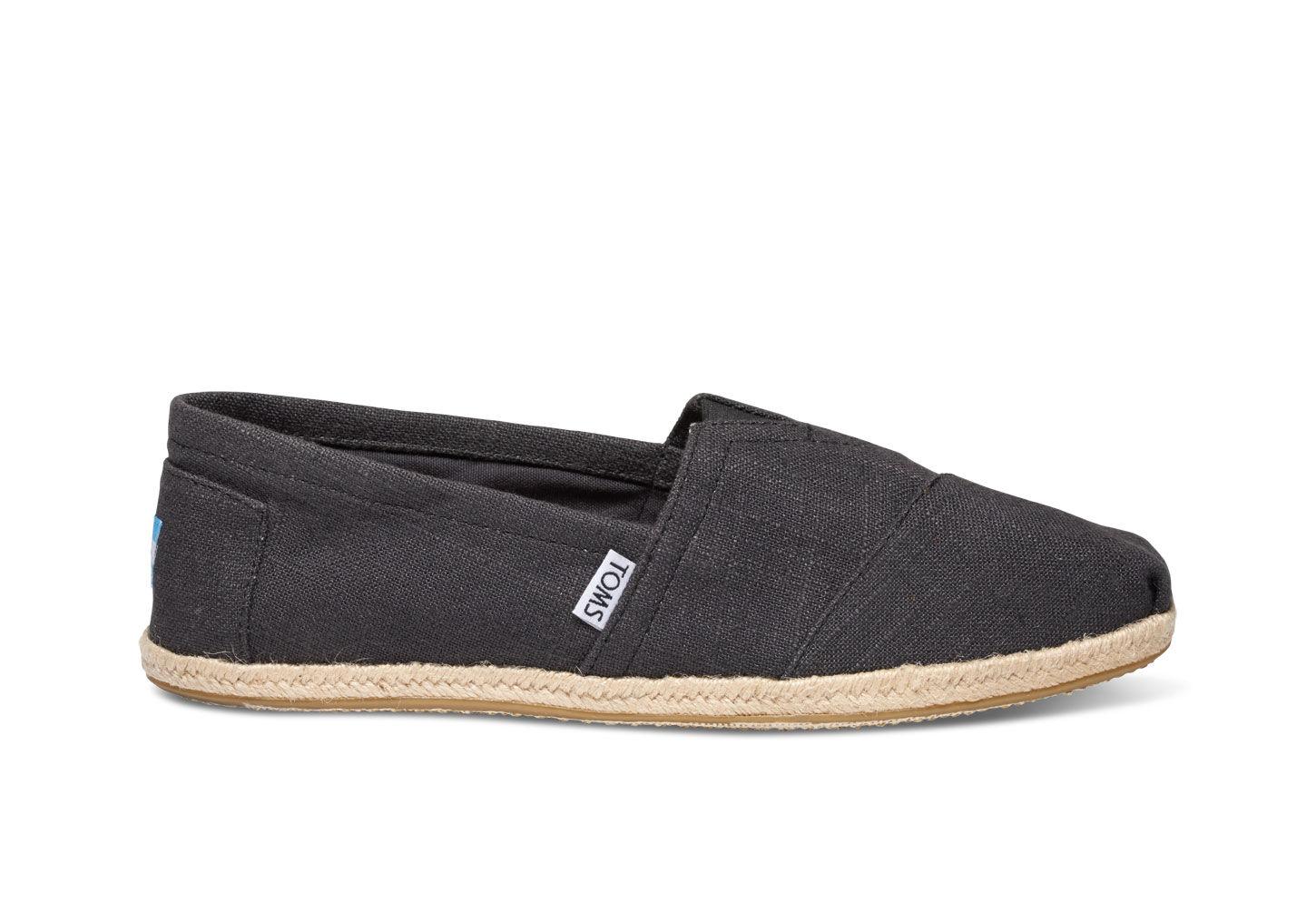 toms rope sole linen espadrilles