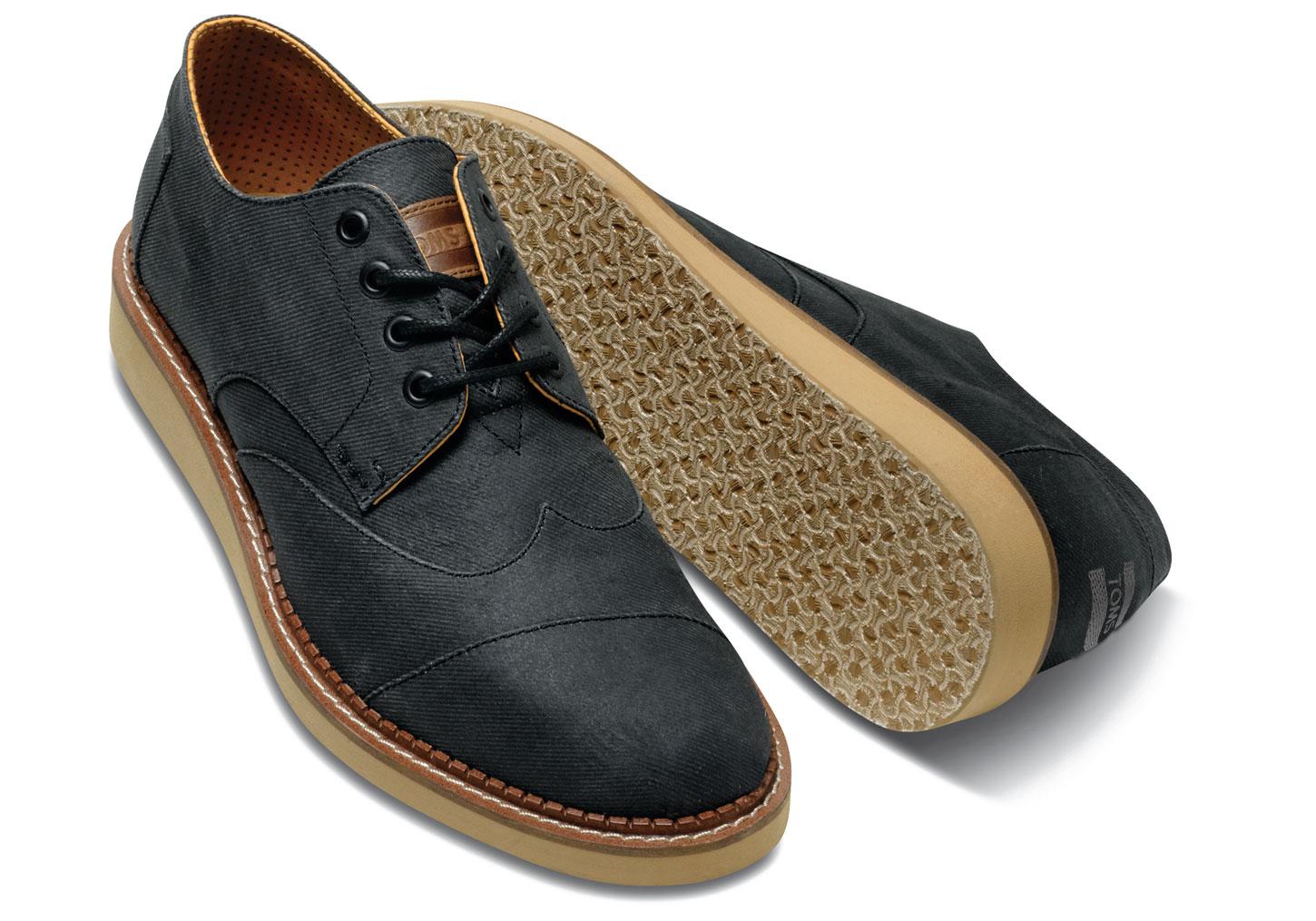 ash aviator twill men's brogues