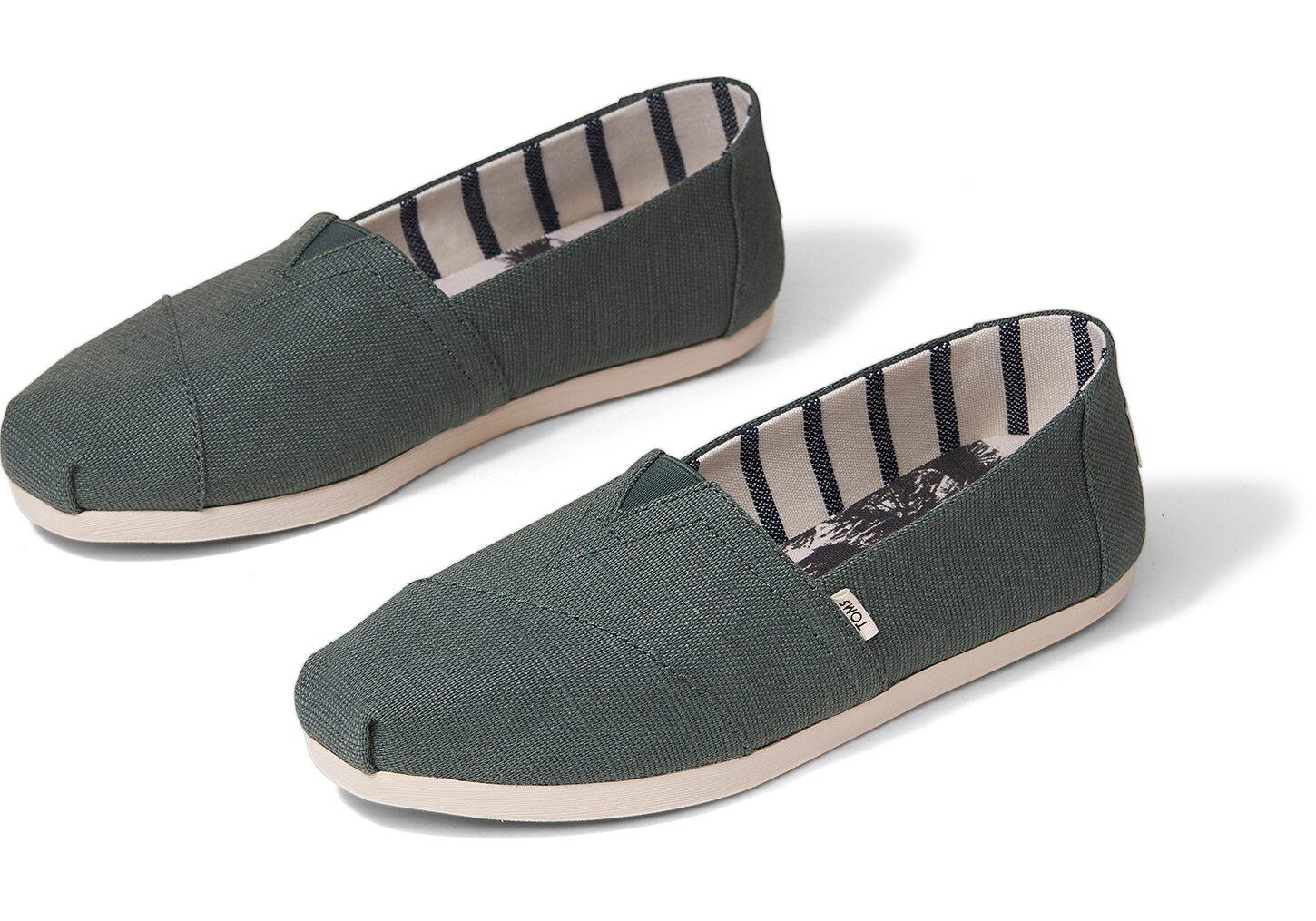 toms bonsai green heritage canvas