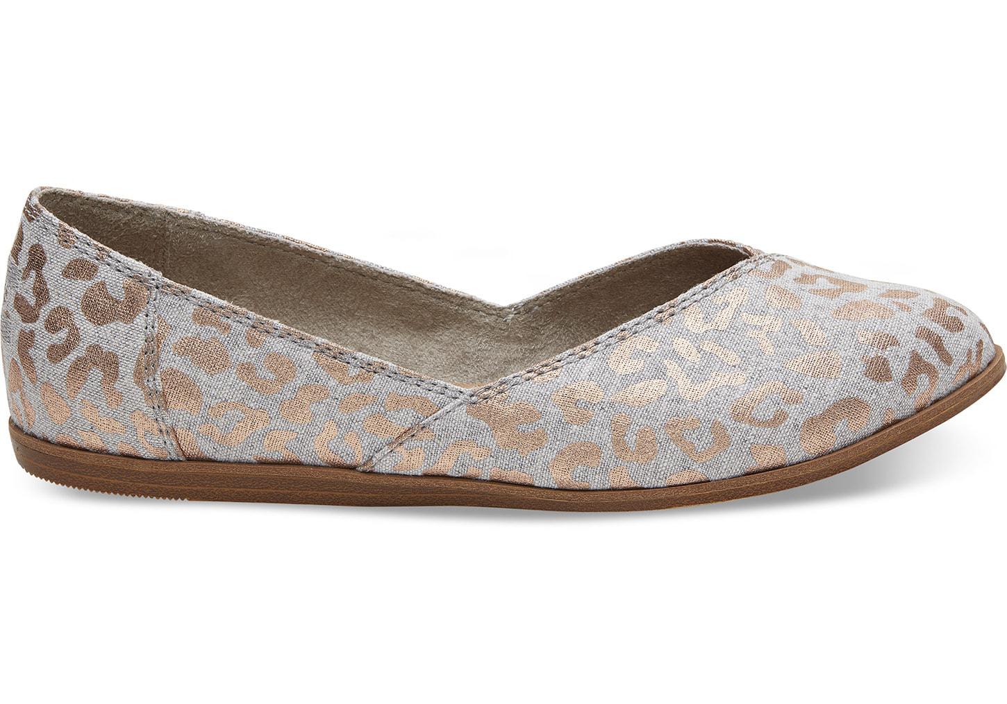 toms rose gold cheetah