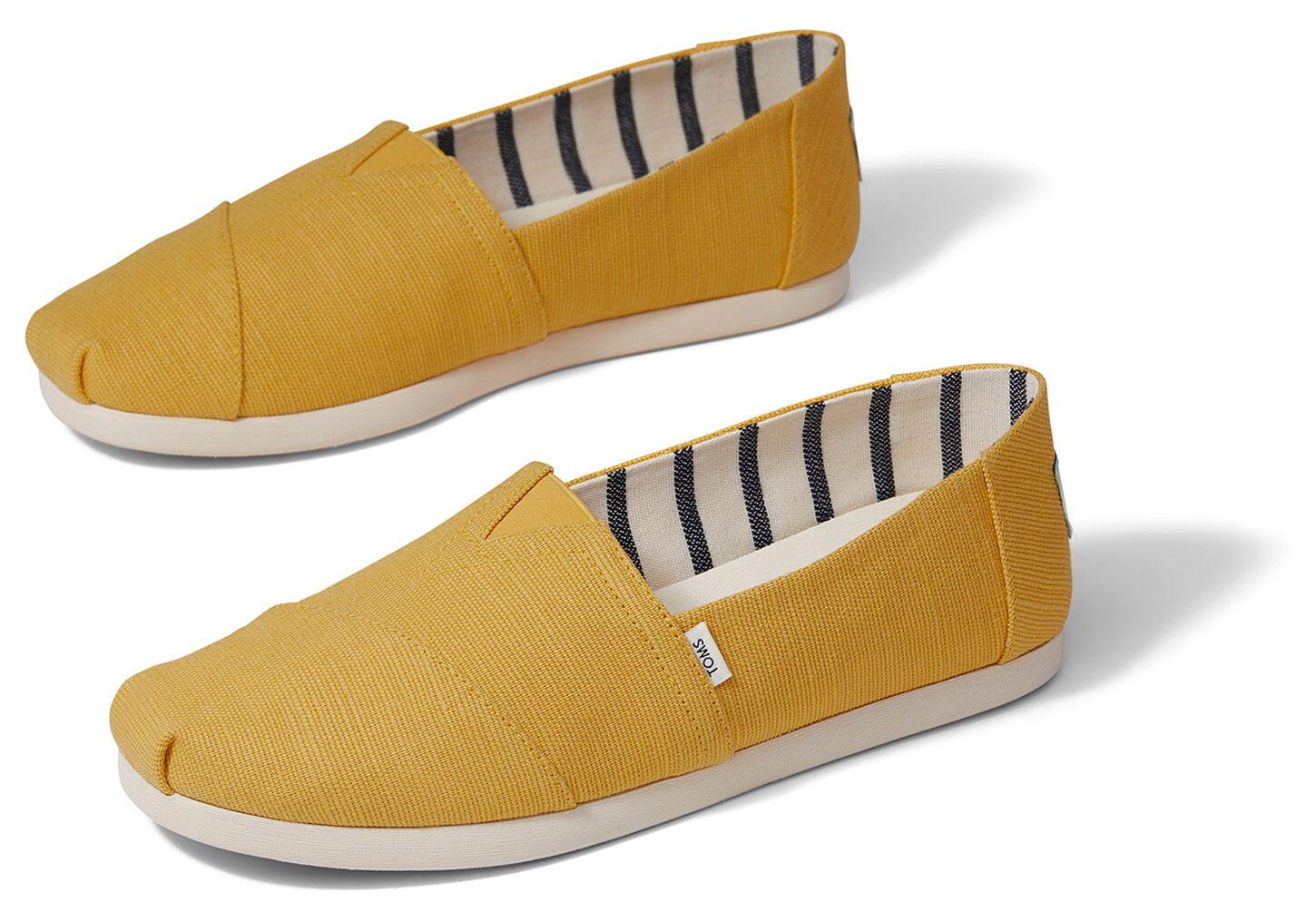 mens yellow toms