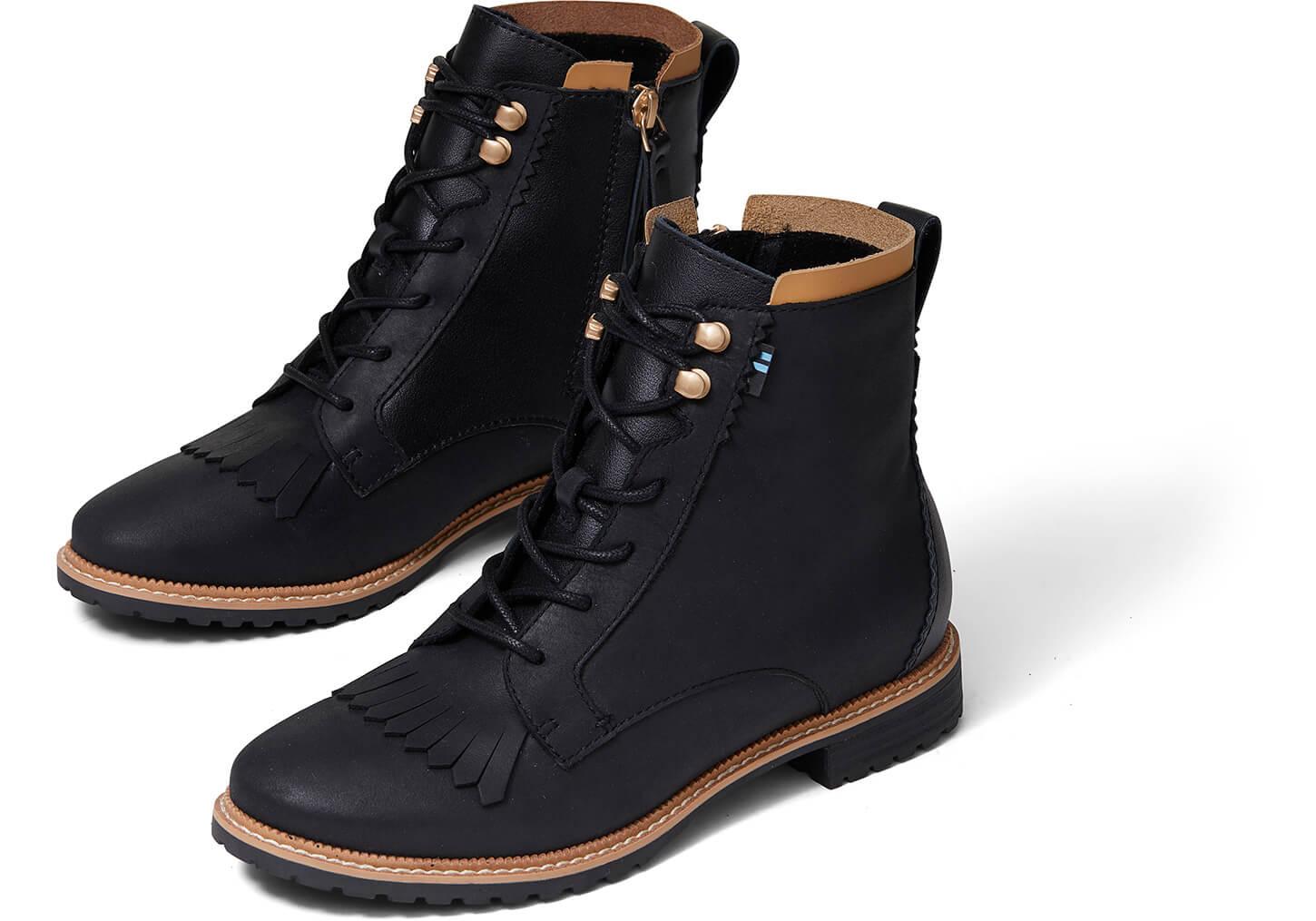toms leather women's shoes