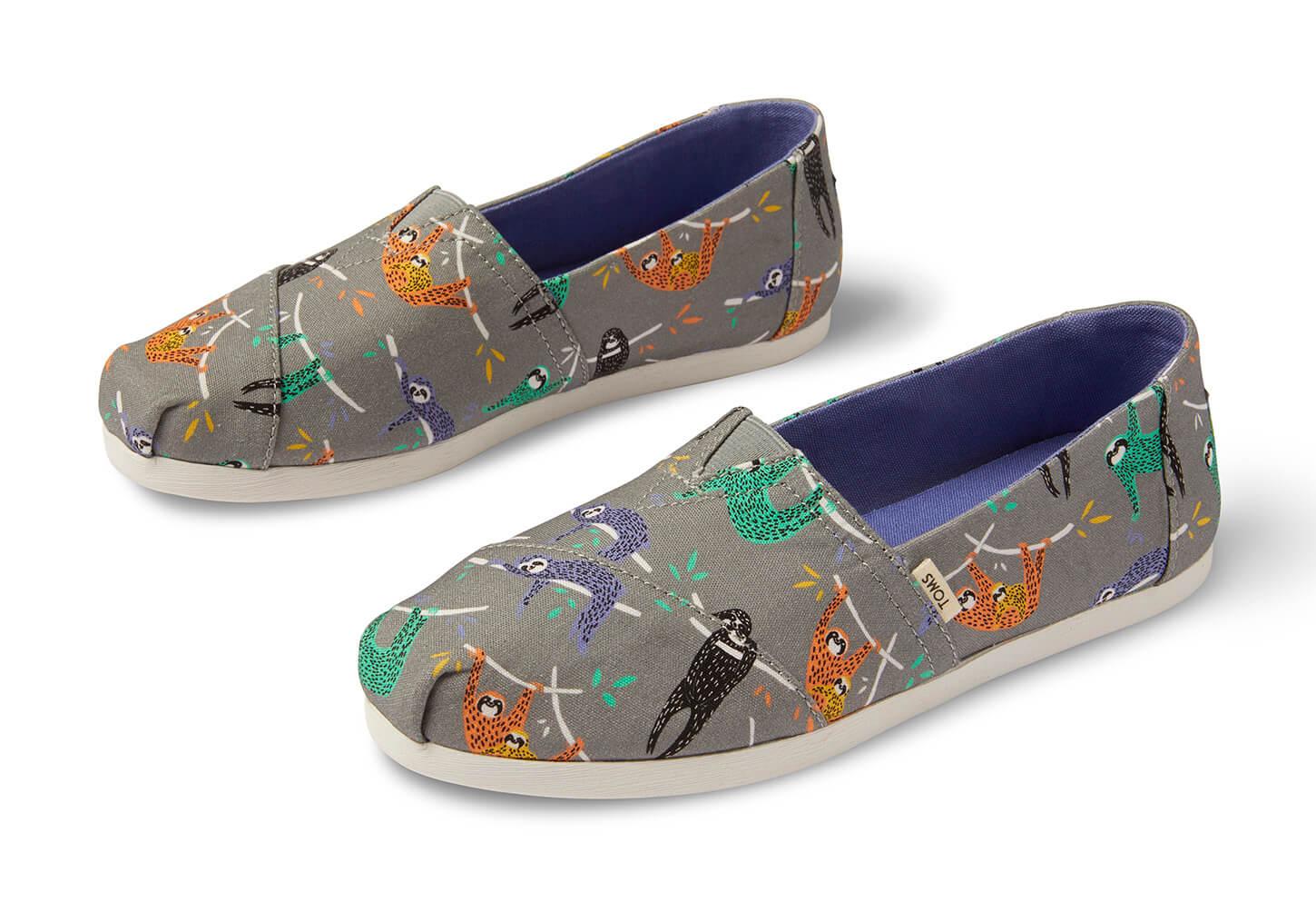 toms sloth print