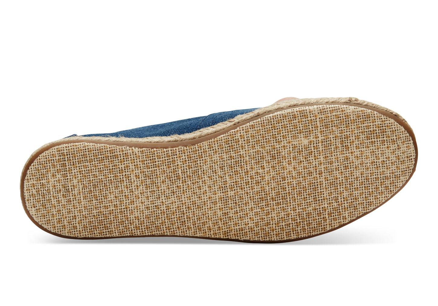 toms navy washed canvas women's classics