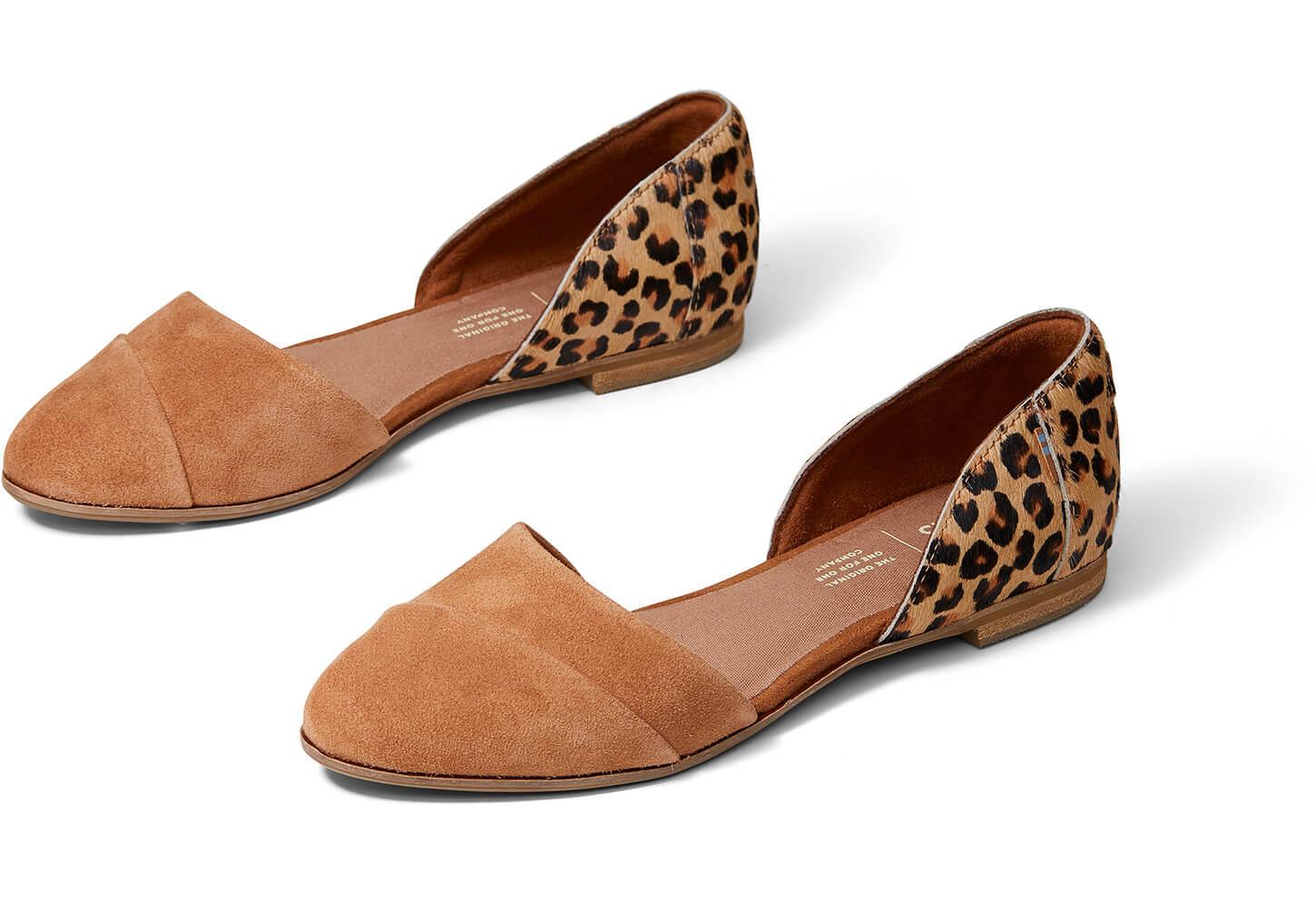 leopard toms flats