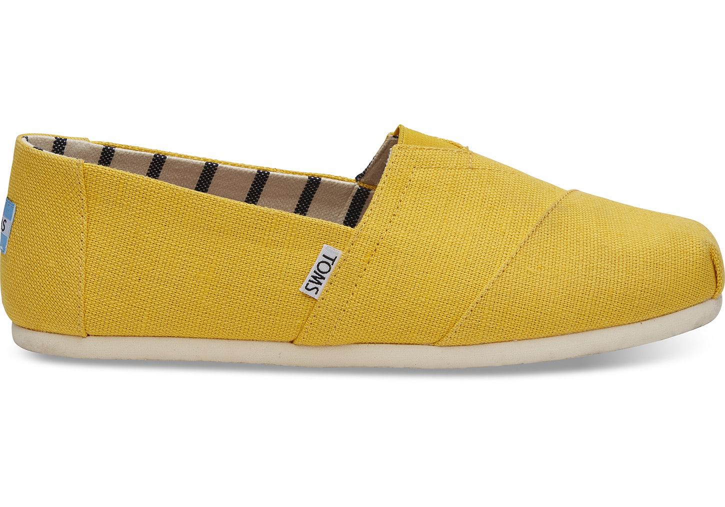 mens yellow toms