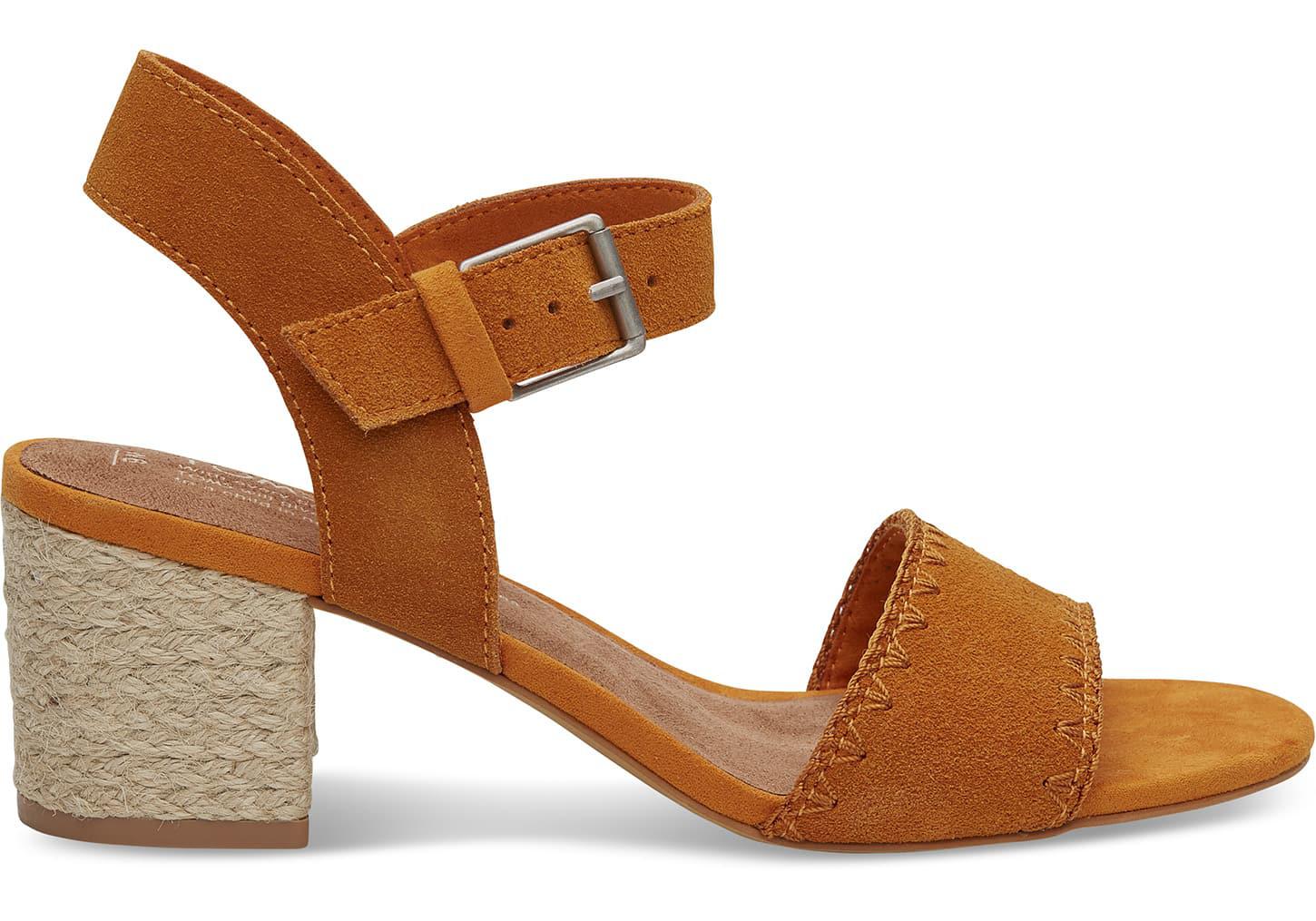 toms rosa block heel sandal