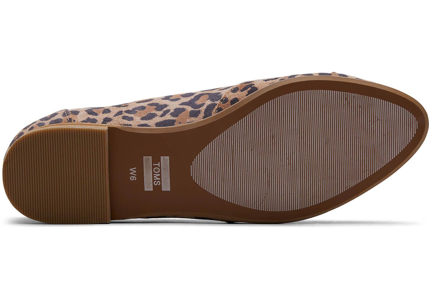 toms leopard flats
