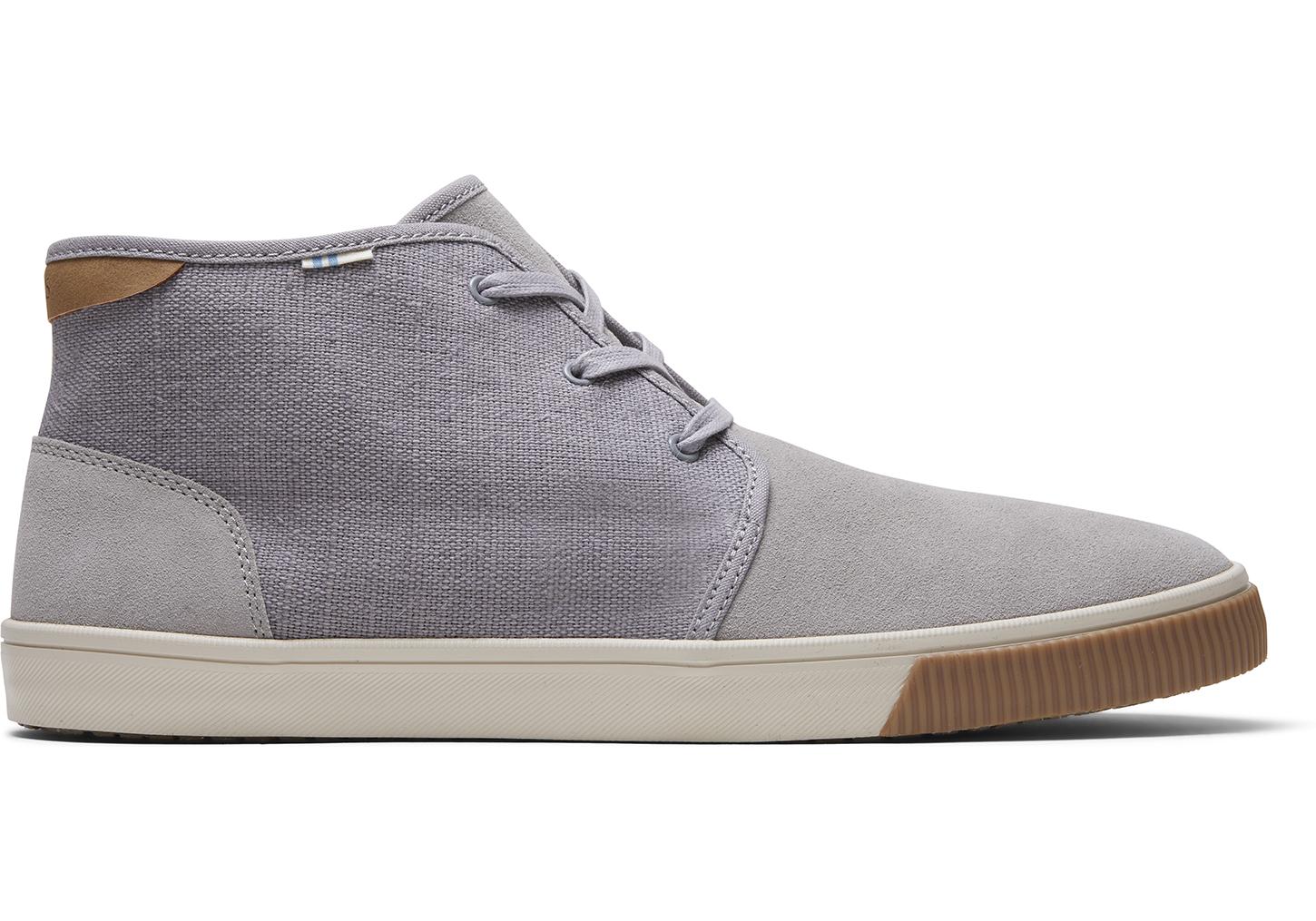 toms drizzle grey heritage canvas