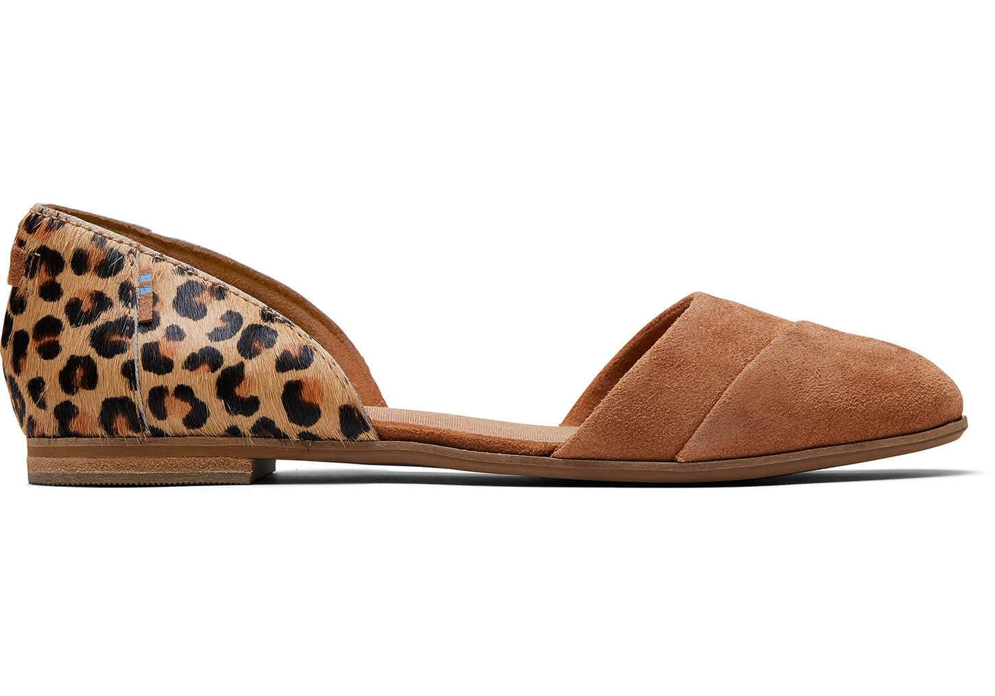 toms jutti flats leopard