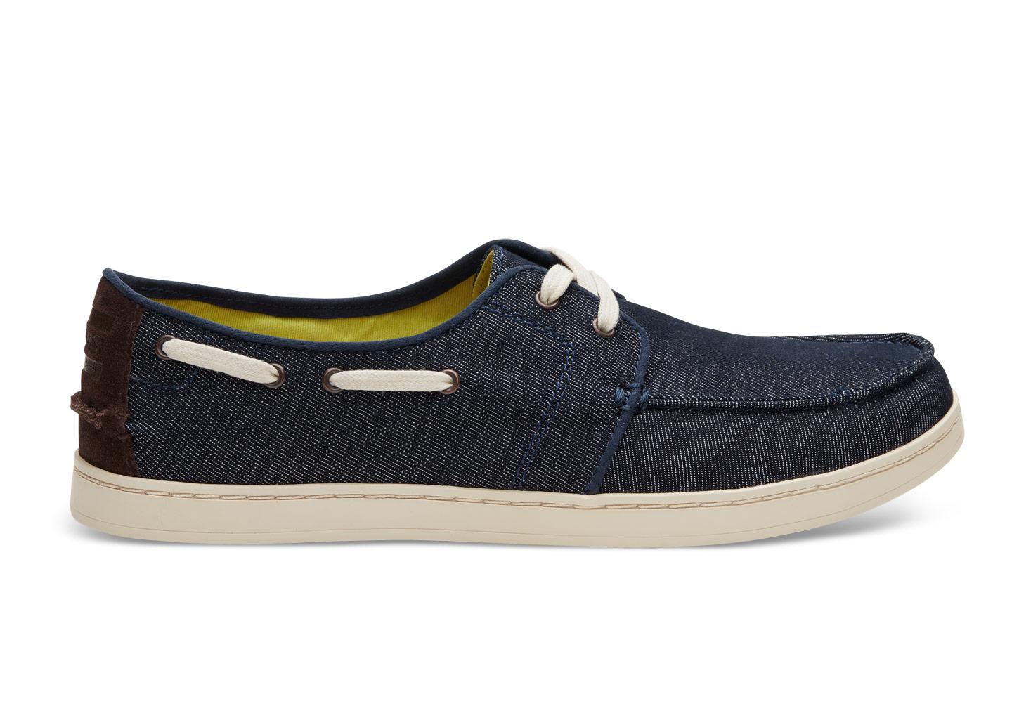 blue denim toms shoes