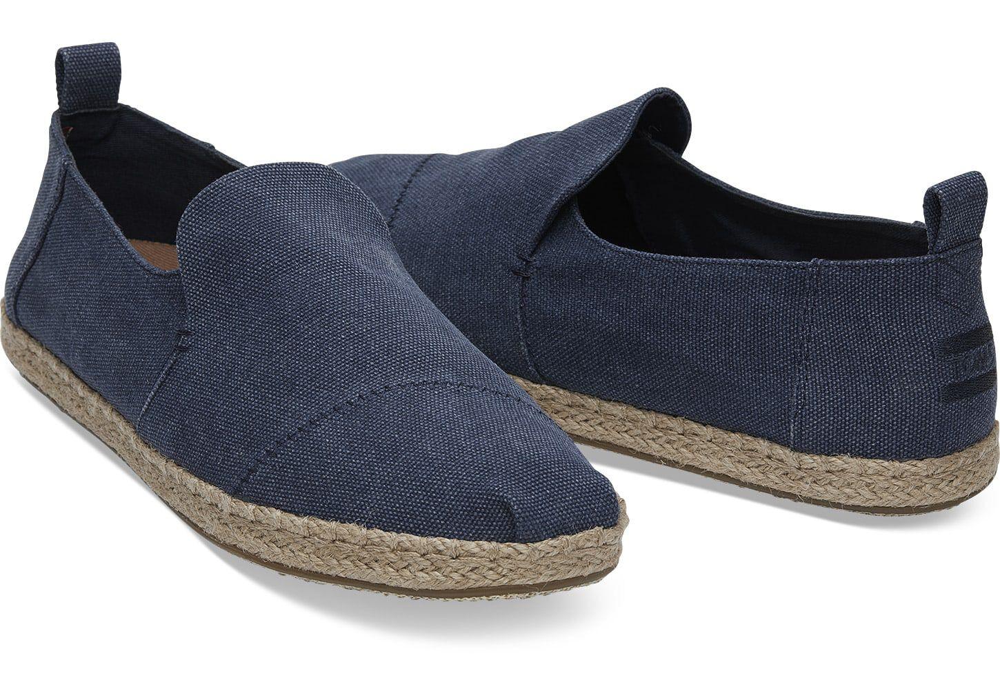 toms washed canvas