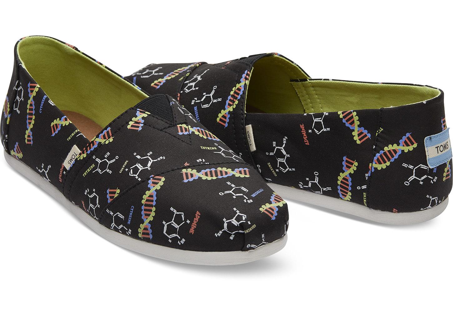 TOMS Canvas Glow In The Dark Black Dna Men's Classics for Men | Lyst