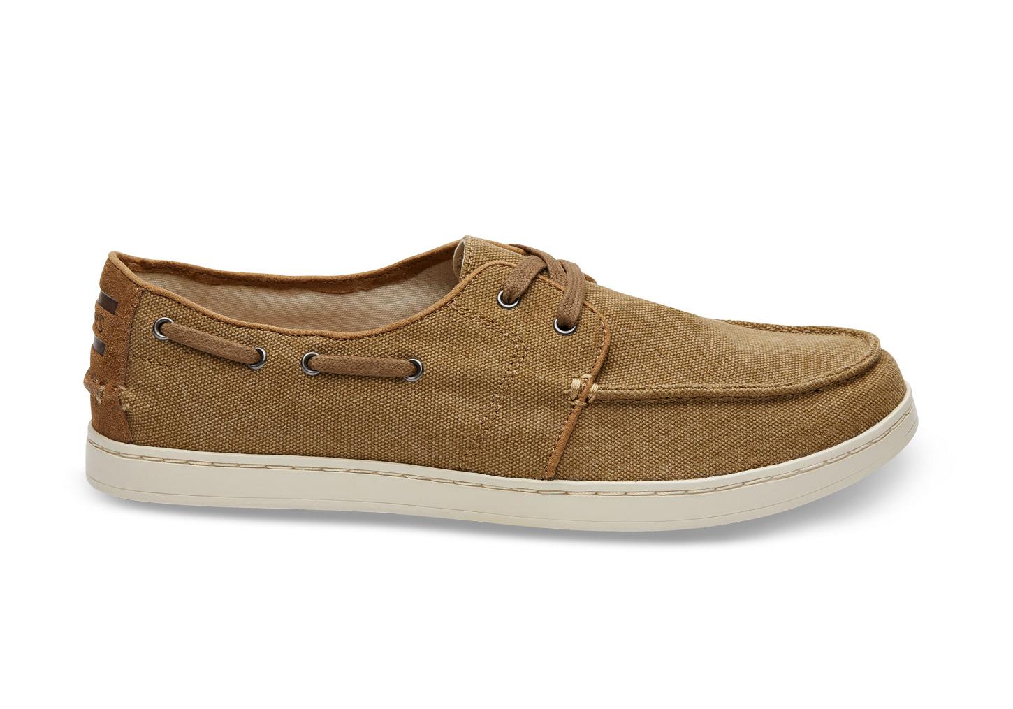 TOMS Toffee Washed Canvas Men's Culver 