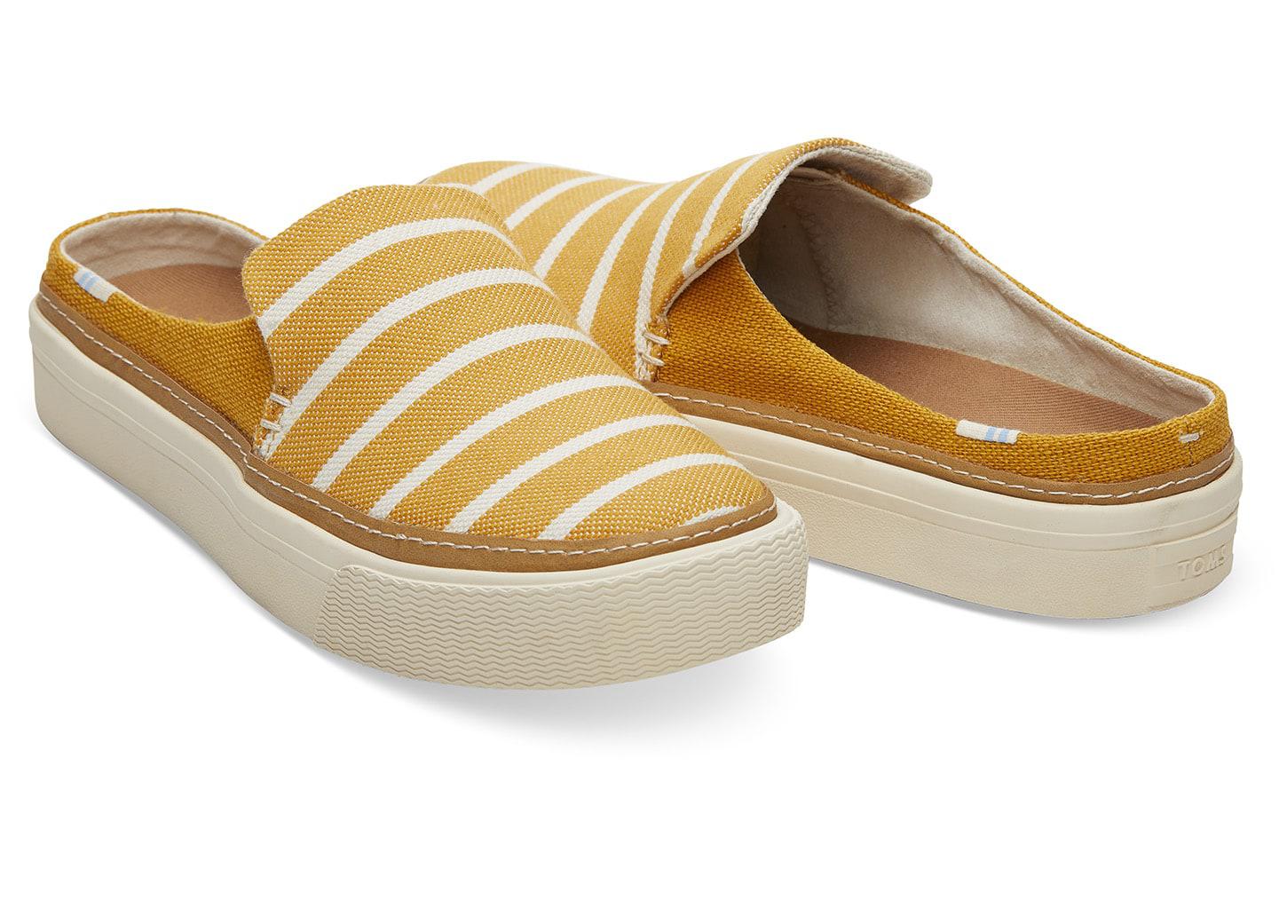 toms sunrise mule slip ons