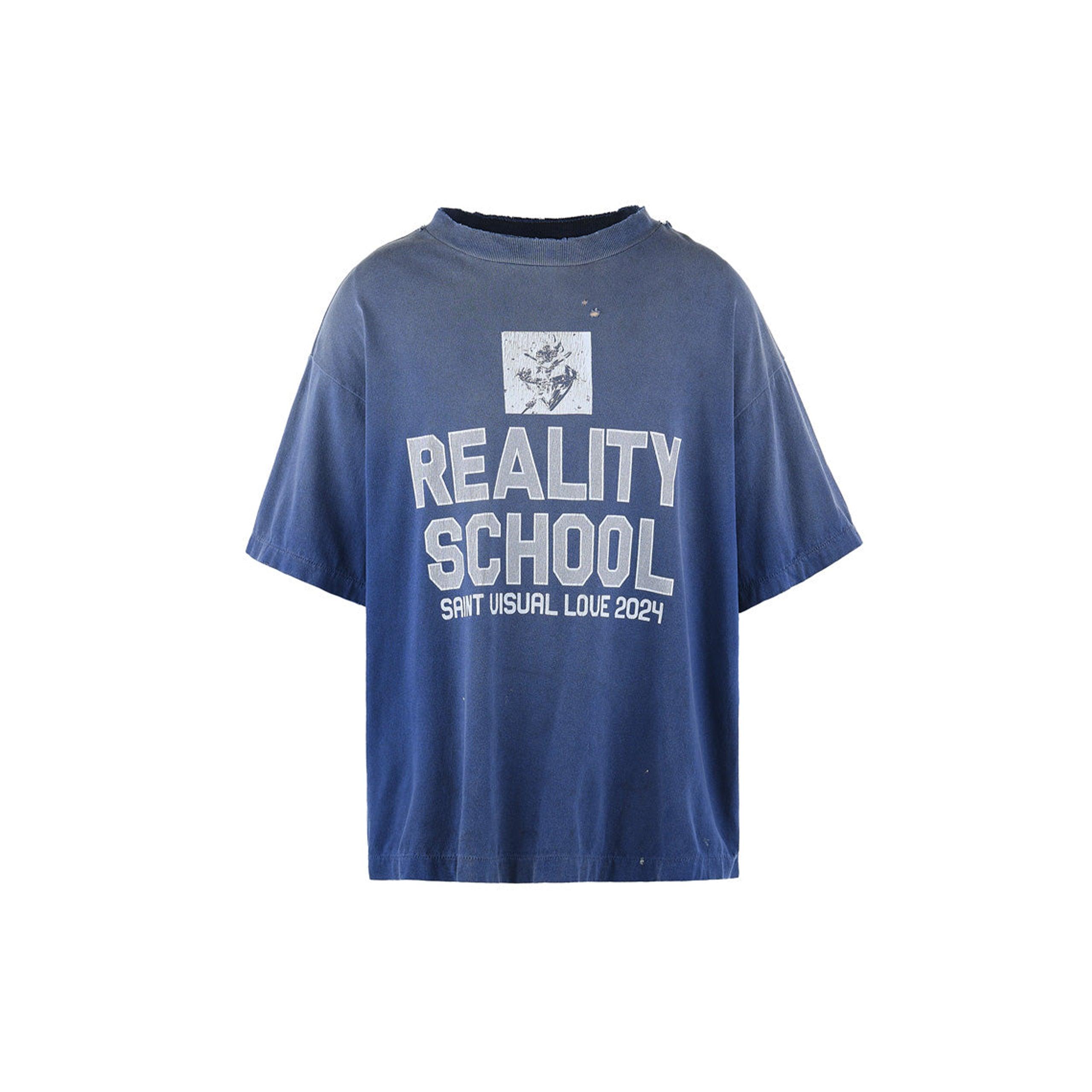 【国内発・すぐ届く】 SAINT Mxxxxxx / SS TEE REALITY SCHOOL SAINT Mxxxxxx セント マイケル SS25 SS TEE/REALITY SCHOOL