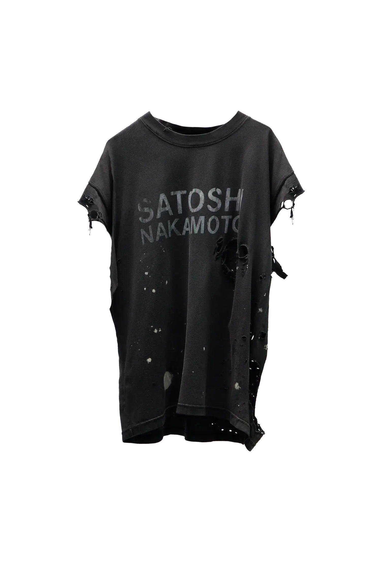 Satoshi Nakamoto Road Rash Tee in Black for Men | Lyst