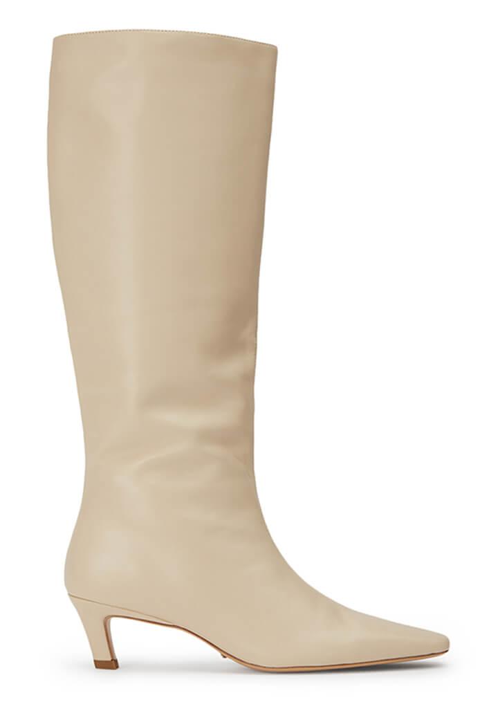 Tony Bianco Vixon 5cm Calf Boots in White | Lyst