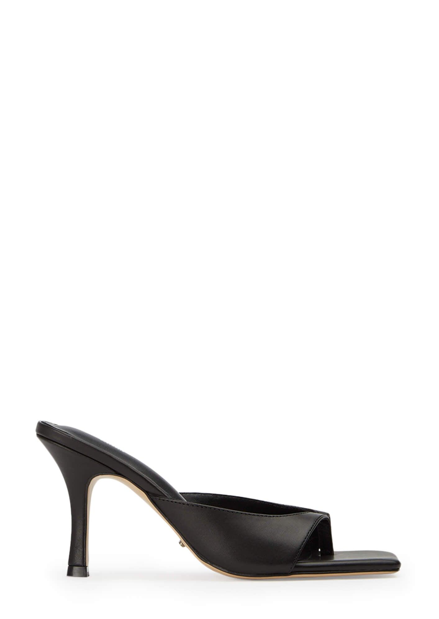 Tony Bianco Leather Crystle 8.5cm Heels in Black | Lyst