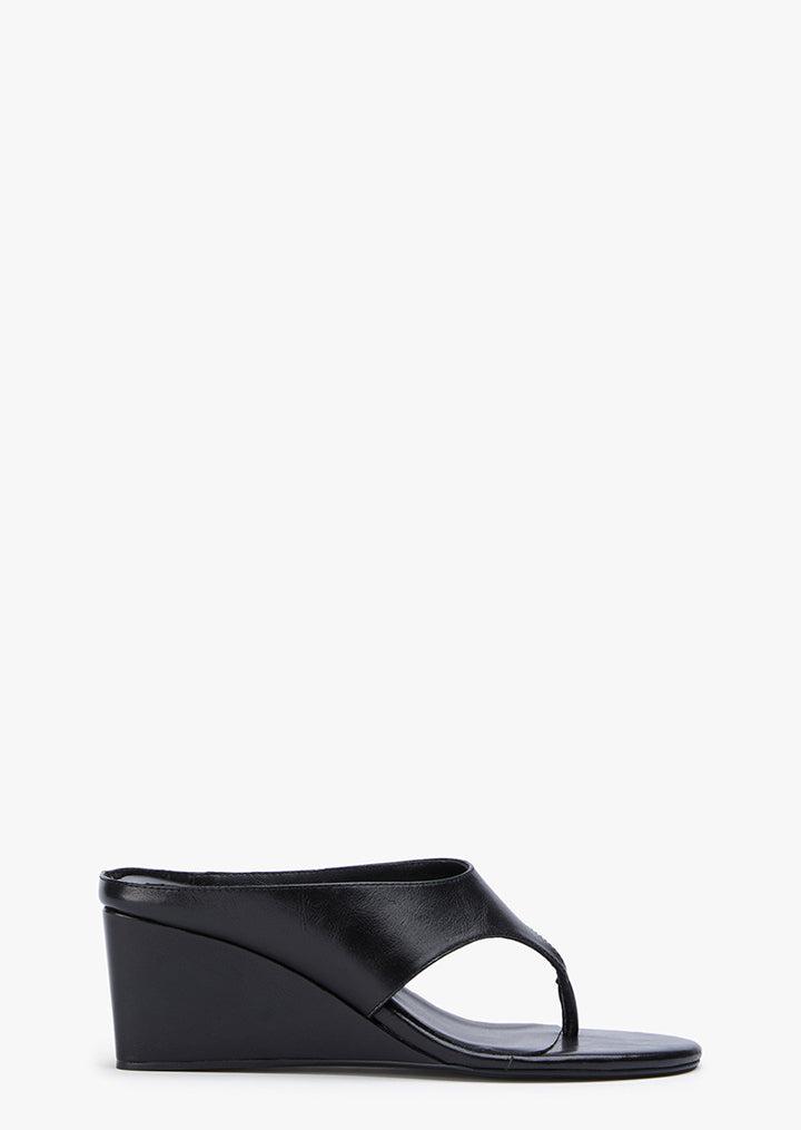 Tony Bianco Swift Vintage Dress Wedge in Black | Lyst