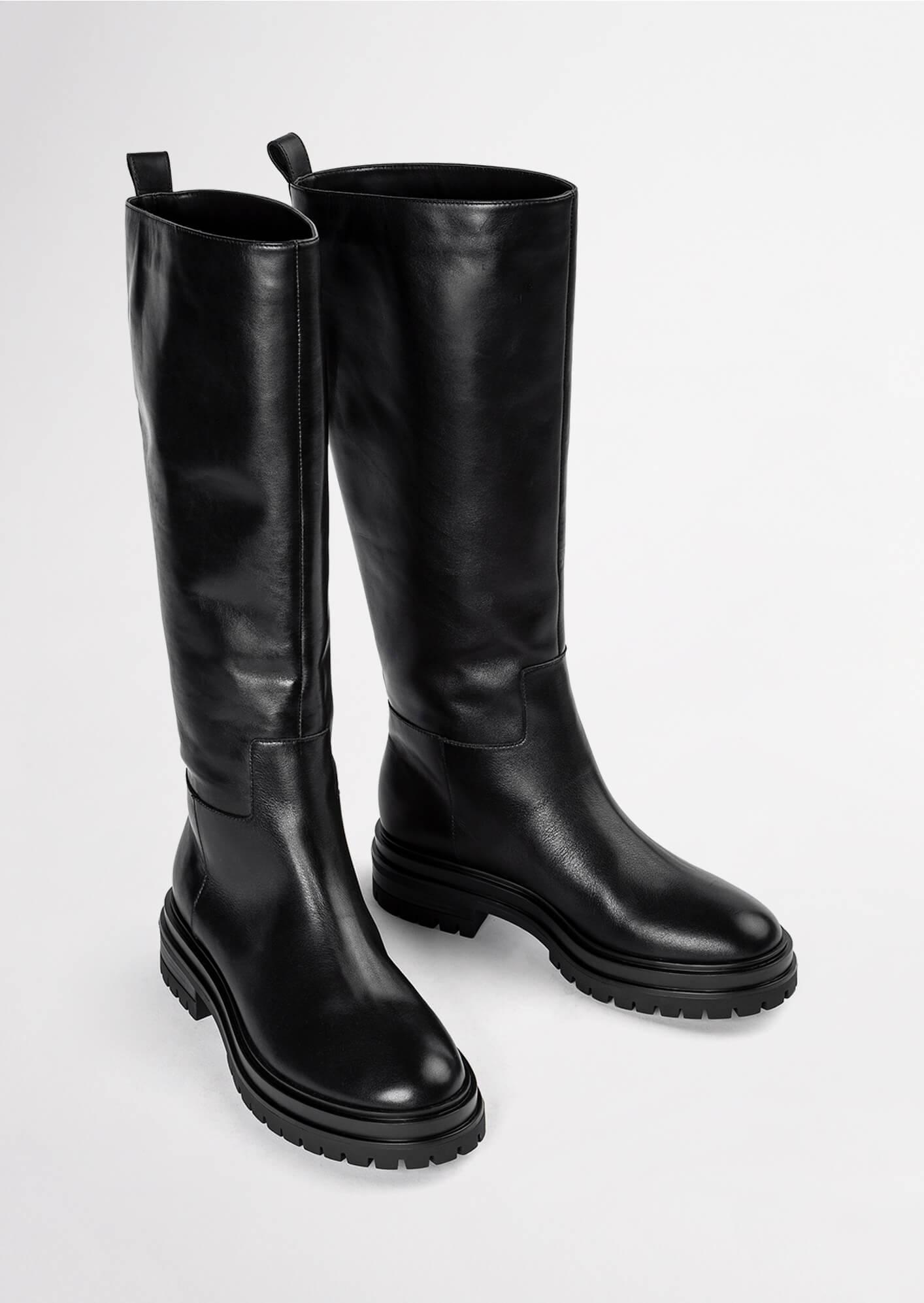 Tony Bianco Wonder 4.5cm Calf Boots in Black | Lyst